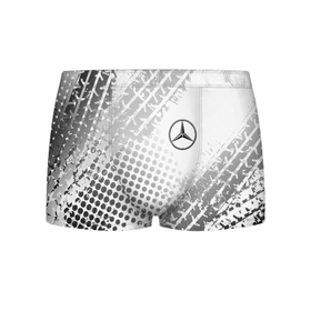 Мужские трусы 3D с принтом Mercedes Benz в Белгороде, 50% хлопок, 50% полиэстер | классическая посадка, на поясе мягкая тканевая резинка | amg | mercedes | mercedes значок | mercedes лого | mercedes марка | амг | бенц | лого автомобиля | логотип мерседес | мерин | мерс | мерседес | мерседес бенз | мерседес лого | мерседес эмблема