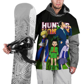 Накидка на куртку 3D с принтом Hunter x Hunter в Курске, 100% полиэстер |  | Тематика изображения на принте: anime | hunter x hunter | аниме | гон фрикс | манга | охотник х охотник | хантер хантер | хантеры