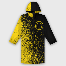 Дождевик унисекс 3D с принтом NIRVANA   НИРВАНА в городе Новоалтайск,  |  | band | cobain | face | kurt | logo | music | nirvana | rock | rocknroll | группа | кобейн | курт | лого | логотип | музыка | музыкальная | нирвана | рожица | рок | рокнролл | символ