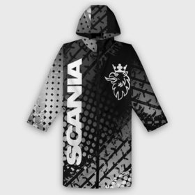 Дождевик унисекс 3D с принтом Scania в городе Новоалтайск,  |  | king of road | king of the road | saab | saab logo | scania | scania king | scania logo | грузовик | дальнобойщик | сааб | сканиа | скания | скания значок | скания лого | скания логотип | скания символ | шофер