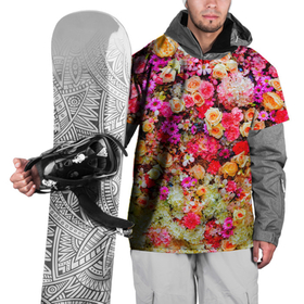 Накидка на куртку 3D с принтом Цветы в Новосибирске, 100% полиэстер |  | Тематика изображения на принте: весна | красивые цветы | красота | милые цветы | орхидея | пион | роза | розы | ромашка | сад | сирень | фиалка | цветок | цветочки | цветы