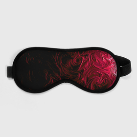 Маска для сна 3D с принтом Fire в Кировске, внешний слой — 100% полиэфир, внутренний слой — 100% хлопок, между ними — поролон |  | abstraction | background | patterns | red | shadow | абстракция | красный | тень | узоры | фон