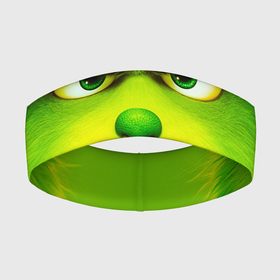 Повязка на голову 3D с принтом Гринч 3D  The Grinch в Белгороде,  |  | the grinch | гринч | для детей | мультфильм | рождество