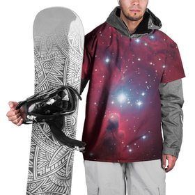Накидка на куртку 3D с принтом космос в Тюмени, 100% полиэстер |  | Тематика изображения на принте: блик | вселенная | звезды | космос | магма