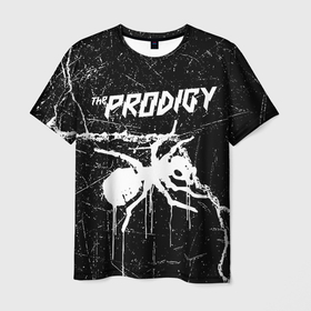 Мужская футболка 3D с принтом THE PRODIGY. в Новосибирске, 100% полиэфир | прямой крой, круглый вырез горловины, длина до линии бедер | prodigy | the prodigy | дарование | музыка | чудо