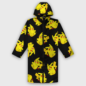 Дождевик унисекс 3D с принтом Много пикачу в городе Новоалтайск,  |  | baby | cartoon | cute | kawaii | pika pika | pikachu | pokemon go | team | аниме | детям | зайчик | зверек | иви | кавайный | котенок | кролик | малыш | милый | мордочка | мультик | няшный | пика пика | пикачу | покемоны | улыбка | школа