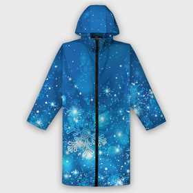 Дождевик унисекс 3D с принтом Снежинки. в городе Новоалтайск,  |  | abstract | brand | geometry | sport | texture | абстракция | бренд | геометрия | зима | зимние | классика | летние | минимализм | модные | нг | новогодние | новый год | популярные иллюстрации | прикольные картинки