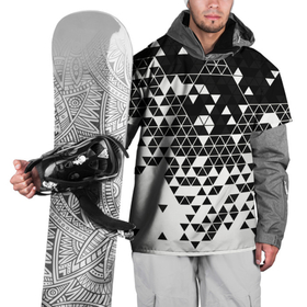 Накидка на куртку 3D с принтом Векторные фигуры в Курске, 100% полиэстер |  | абстракция | белое | вектор | геометрические фигуры | геометрия | градиент | минимализм | ромб | ромбы | треугольники | фигуры | чернобелое | черное
