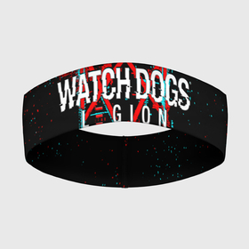 Повязка на голову 3D с принтом WATCH DOGS LEGION ,  |  | ded sec | fox | hacker | legion | watch dogs | watch dogs 2 | watch dogs legion | легион | хакер