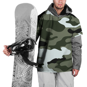 Накидка на куртку 3D с принтом camouflage 2 в Кировске, 100% полиэстер |  | армия россии | войска | камуфляж | орнамент | узор