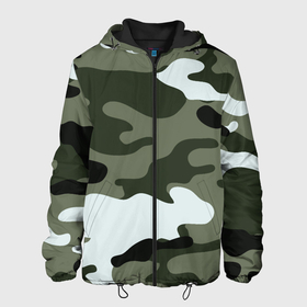 Мужская куртка 3D с принтом camouflage 2 в городе Новоалтайск, ткань верха — 100% полиэстер, подклад — флис | прямой крой, подол и капюшон оформлены резинкой с фиксаторами, два кармана без застежек по бокам, один большой потайной карман на груди. Карман на груди застегивается на липучку | Тематика изображения на принте: армия россии | войска | камуфляж | орнамент | узор