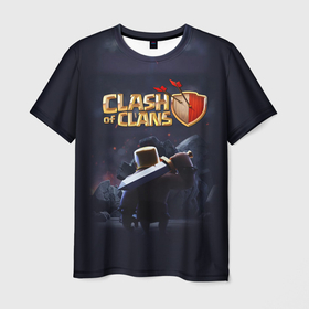 Мужская футболка 3D с принтом Clash of Clans , 100% полиэфир | прямой крой, круглый вырез горловины, длина до линии бедер | clash of clans | clash royale | game | supercell | детская | детям | игра | клаш оф кланс | клаш оф кленс | клеш оф кленс | клэш оф кланс | компьютерная игра | пекка