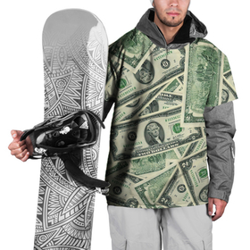Накидка на куртку 3D с принтом Доллар , 100% полиэстер |  | Тематика изображения на принте: 100 долларов | арт | банкноты | валюта | деньги | доллар | зеленый | рисунок | сто | сто долларов