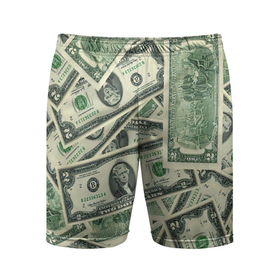 Мужские шорты спортивные с принтом Доллар ,  |  | 100 долларов | арт | банкноты | валюта | деньги | доллар | зеленый | рисунок | сто | сто долларов