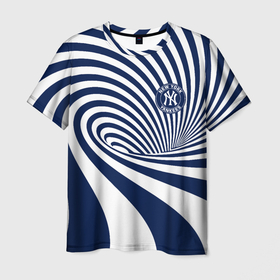 Мужская футболка 3D с принтом New York Yankees в Екатеринбурге, 100% полиэфир | прямой крой, круглый вырез горловины, длина до линии бедер | baseball | new york | sport | team | usa | yankees | бейсбол | нью йорк | спорт | сша