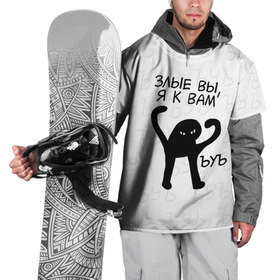 Накидка на куртку 3D с принтом ЪУЪ ЗЛЫЕ ВЫ, Я К ВАМ в Санкт-Петербурге, 100% полиэстер |  | Тематика изображения на принте: cat | mem | memes | злой | интернет | кот | мем | мем кот | приколы | съука | ъуъ | ъуъ съука