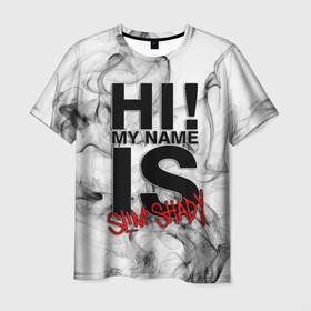 Мужская футболка 3D с принтом EMINEM в Белгороде, 100% полиэфир | прямой крой, круглый вырез горловины, длина до линии бедер | eminem | rap | актёр | американский рэпер | дым | композитор | маршалл | продюсер | рэп | рэпер | эминем