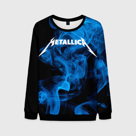 Мужской свитшот 3D с принтом Metallica. в Курске, 100% полиэстер с мягким внутренним слоем | круглый вырез горловины, мягкая резинка на манжетах и поясе, свободная посадка по фигуре | metallica | music | rock | американская рок группа | метал группа | металлика | музыка | рок | рок группа | трэш метал | хеви метал