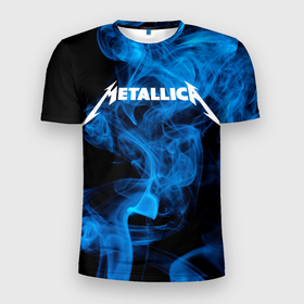 Мужская футболка 3D Slim с принтом Metallica. в городе Новоалтайск, 100% полиэстер с улучшенными характеристиками | приталенный силуэт, круглая горловина, широкие плечи, сужается к линии бедра | metallica | music | rock | американская рок группа | метал группа | металлика | музыка | рок | рок группа | трэш метал | хеви метал