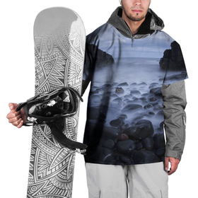 Накидка на куртку 3D с принтом Горные породы в Петрозаводске, 100% полиэстер |  | rocks | горные породы | камень | камни | камушки | море | моря | небеса | небо | облака | облако | океан | скала | скалы | туман | туманный | туманы | туча | тучи
