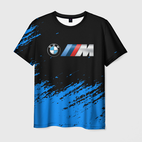 Мужская футболка 3D с принтом BMW. в Белгороде, 100% полиэфир | прямой крой, круглый вырез горловины, длина до линии бедер | bmw | bmw performance | m | motorsport | performance | бмв | моторспорт