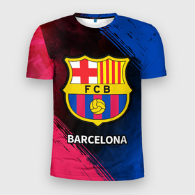 Мужская футболка 3D спортивная с принтом BARCELONA / БАРСЕЛОНА , 100% полиэстер с улучшенными характеристиками | приталенный силуэт, круглая горловина, широкие плечи, сужается к линии бедра | barca | barcelona | barsa | barselona | fcb | logo | messi | барса | барселона | знак | клуб | лого | логотип | логотипы | месси | символ | символы | футбол | футбольная | футбольный