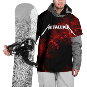 Накидка на куртку 3D с принтом Metallica. , 100% полиэстер |  | metallica | music | rock | американская рок группа | метал группа | металлика | музыка | рок | рок группа | трэш метал | хеви метал