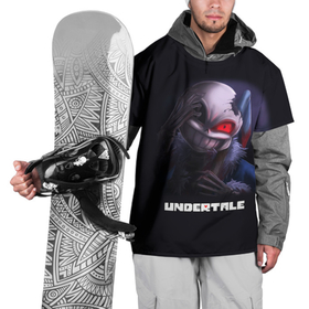Накидка на куртку 3D с принтом UNDERTALE , 100% полиэстер |  | sans | undertale | андертале | андертейл | игра | подземная история | подземная сказка | санс | ундертале