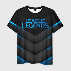 Мужская футболка 3D с принтом League of Legends , 100% полиэфир | прямой крой, круглый вырез горловины, длина до линии бедер | jinx | kda | league | lol | moba | pentakill | riot | rise | rus | skins | варвик | варус | воин | легенд | лига | лол | маг | стрелок | танк | чемпион
