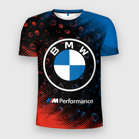 Мужская футболка 3D Slim с принтом BMW   БМВ в Екатеринбурге, 100% полиэстер с улучшенными характеристиками | приталенный силуэт, круглая горловина, широкие плечи, сужается к линии бедра | 2020 | auto | b m w | bmv | bmw | car | logo | moto | performance | power | series | sport | авто | б м в | бмв | игра | игры | иьц | лого | логотип | марка | машина | мото | мотоцикл | павер | перфоманс | серии | серия | символ | спорт