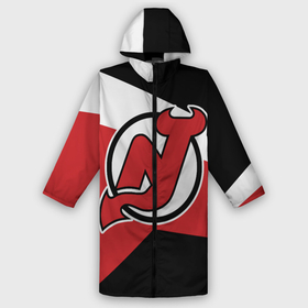 Дождевик унисекс 3D с принтом Нью Джерси Девилз в городе Новоалтайск,  |  | devils | hockey | new jersey | new jersey devils | nhl | usa | девилз | нхл | нью джерси | нью джерси девилз | спорт | сша | хоккей | шайба
