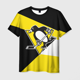 Мужская футболка 3D с принтом Pittsburgh Penguins Exclusive в Новосибирске, 100% полиэфир | прямой крой, круглый вырез горловины, длина до линии бедер | hockey | nhl | penguins | pittsburg | pittsburgh | pittsburgh penguins | usa | нхл | пингвинз | питтсбург | питтсбург пингвинз | спорт | сша | хоккей | шайба