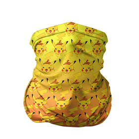 Бандана-труба 3D с принтом Pikachu Pika Pika , 100% полиэстер, ткань с особыми свойствами — Activecool | плотность 150‒180 г/м2; хорошо тянется, но сохраняет форму | pika | pikachu | аниме | детская | детям | игры | молния | мышка | мышь | пика | пикачу | покемон | покемоны
