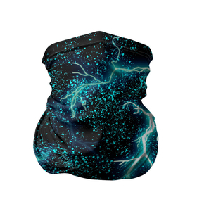 Бандана-труба 3D с принтом Молния в Новосибирске, 100% полиэстер, ткань с особыми свойствами — Activecool | плотность 150‒180 г/м2; хорошо тянется, но сохраняет форму | абстракция | вселенная | звезда | звезды | земля | комета | космос | метеорит | молнии | молния | молния в космосе | планета
