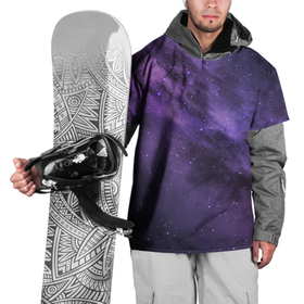 Накидка на куртку 3D с принтом Космос в Петрозаводске, 100% полиэстер |  | звезды | космос | минимализм | млечный путь | небо | рисунок