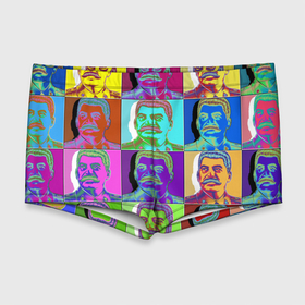Мужские купальные плавки 3D с принтом Stalin pop-art в Петрозаводске, Полиэстер 85%, Спандекс 15% |  | Тематика изображения на принте: chief | color | eyes | moustache | pop art | stalin | view | взгляд | вождь | глаза | поп  арт | сталин | усы | цвет