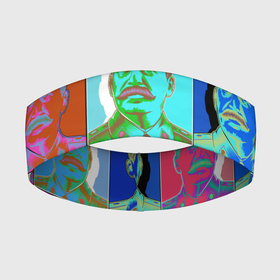 Повязка на голову 3D с принтом Stalin pop art в Тюмени,  |  | chief | color | eyes | moustache | pop art | stalin | view | взгляд | вождь | глаза | поп  арт | сталин | усы | цвет