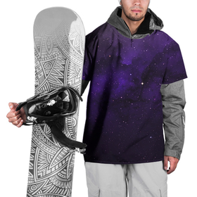 Накидка на куртку 3D с принтом Космос в Тюмени, 100% полиэстер |  | звездное небо | звезды | космос | минимализм | рисунок