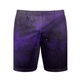 Мужские шорты спортивные с принтом Космос в Белгороде,  |  | звездное небо | звезды | космос | минимализм | рисунок
