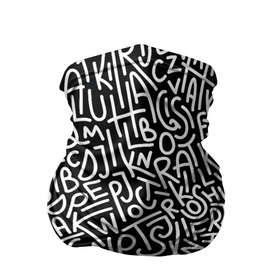 Бандана-труба 3D с принтом АНГЛИЙСКИЕ БУКВЫ , 100% полиэстер, ткань с особыми свойствами — Activecool | плотность 150‒180 г/м2; хорошо тянется, но сохраняет форму | books | english | words | алфавит | английский | буквы | граффити | калиграфия | надписи | паттерн | текстуры