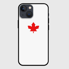 Чехол для iPhone 13 mini с принтом Canada forever в Петрозаводске,  |  | aesthetic | autum | bts | canada | doomer | lofi | pumkin | абстракция | аниме | канада | киберпанк | листья | осень | текстуры | тыква | эстетика