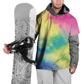 Накидка на куртку 3D с принтом Tie-Dye в Новосибирске, 100% полиэстер |  | dye | multicolor | tie | trend | акварель | брызги | градиент | дай | колор | краски | красочная | мульти | потёки | пятна | радуга | радужная | тай | тайдай | текстура | тренд | хиппи