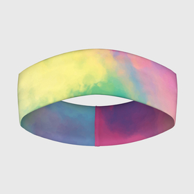 Повязка на голову 3D с принтом Tie Dye в Санкт-Петербурге,  |  | dye | multicolor | tie | trend | акварель | брызги | градиент | дай | колор | краски | красочная | мульти | потёки | пятна | радуга | радужная | тай | тайдай | текстура | тренд | хиппи