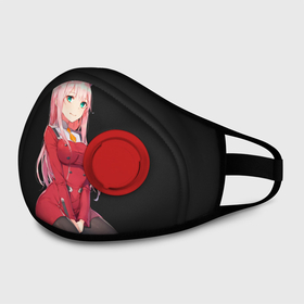 Маска из неопрена с принтом ZeroTwo (Darling in the Franx) в городе Новоалтайск, неопрен 100% | Форма огибающая нос. Резинки для ушей с дополнительной резинкой на затылке. Клапан для выдоха для активного дыхания при занятиях спортом. Эластичный материал маски и окантовки для лучшего растяжения и прилегания маски.  | 002 | ahegao | anime | darling | franx | franxx | girl | girls | in | senpai | the | two | waifu | zero | zerotwo | аниме | ахегао | вайфу | девушка | семпай | сенпай | тян