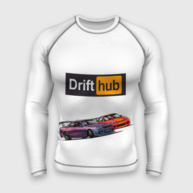 Мужской рашгард 3D с принтом Дрифт ,  |  | drift | drifthub | авто | гонки | гонщик | дрифт | занос | машина | стритрейсер | стритрейсинг | тачки