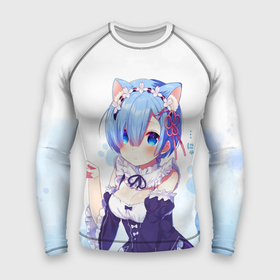 Мужской рашгард 3D с принтом Re:Zero, Рем в Курске,  |  | re zero | re:zero | re:zero starting life in another world | re:zero жизнь с нуля в альтернативном мире | rem | аниме | жизнь с нуля в другом мире | манга | рем