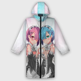 Дождевик унисекс 3D с принтом Re:Zero, Рам и Рем в Смоленске,  |  | Тематика изображения на принте: ram | re zero | re:zero | re:zero starting life in another world | re:zero жизнь с нуля в альтернативном мире | rem | аниме | жизнь с нуля в другом мире | манга | рам и рем
