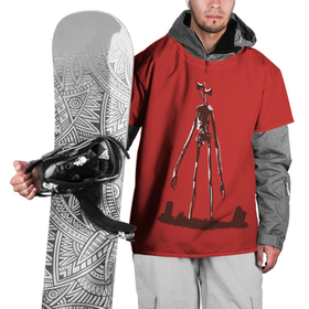 Накидка на куртку 3D с принтом Сиреноголовый в Курске, 100% полиэстер |  | 6789 | foundation | head | scp | siren | sirenhead | голова | объект | объекты | сирена | сиреноголовый | фонд