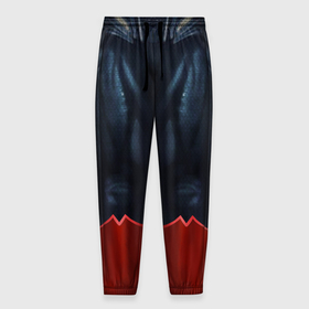 Мужские брюки 3D с принтом Супермен , 100% полиэстер | манжеты по низу, эластичный пояс регулируется шнурком, по бокам два кармана без застежек, внутренняя часть кармана из мелкой сетки | dc | halloween | superman |  wbillegal | дс | комикс | костюм | костюм супермена | супермен | хэлл