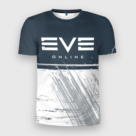 Мужская футболка 3D спортивная с принтом EVE ONLINE / ИВ ОНЛАЙН в Екатеринбурге, 100% полиэстер с улучшенными характеристиками | приталенный силуэт, круглая горловина, широкие плечи, сужается к линии бедра | Тематика изображения на принте: echo | echoes | eve | game | games | logo | online | space | ев онлайн | ев эхо | еве | ив онлайн | ив эхо | игра | игры | космос | лого | логотип | логотипы | онлайн | символ | символы | эхо | эхос